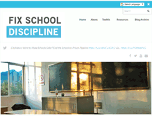 Tablet Screenshot of fixschooldiscipline.org